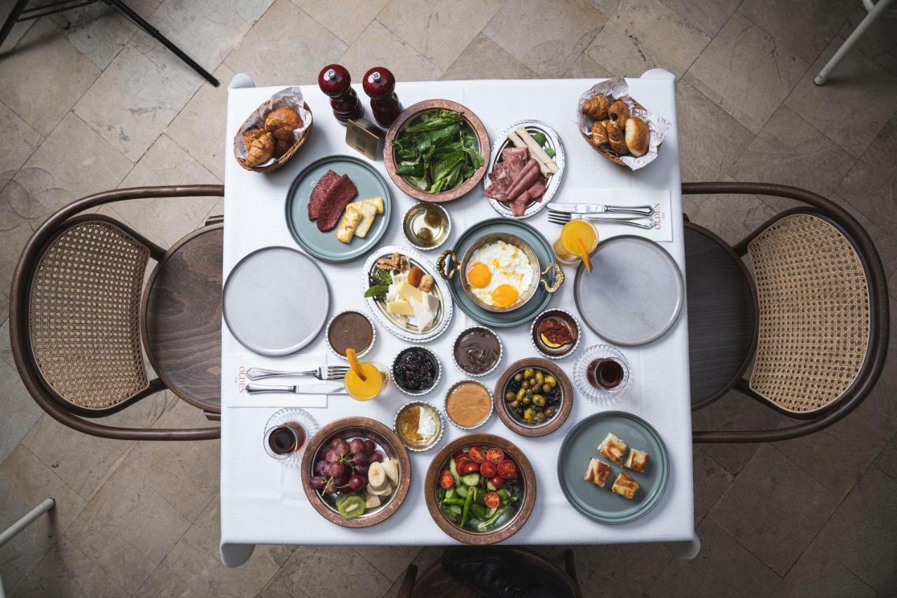 Han 1772 Hotel Istanbul Exterior foto A traditional Turkish breakfast